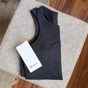 NWT Lululemon Ebb to Street Cropped Racerback Tank Top B/C Cup